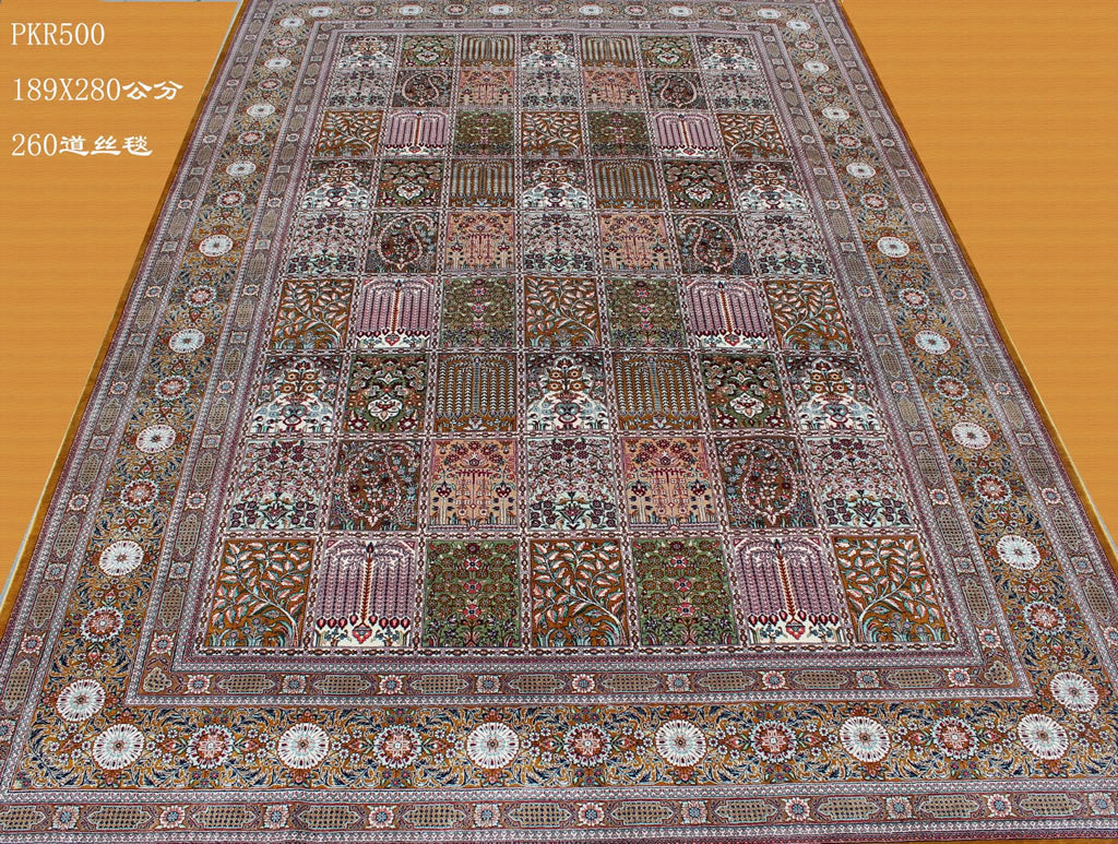 Real silk carpet  ST 6X9