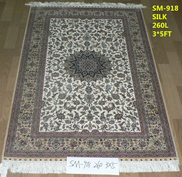 Real silk carpet GST 260L 3X5FT