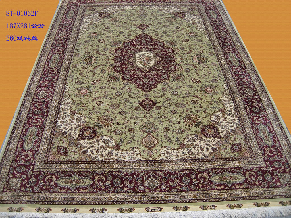 Real silk carpet  ST 6X9