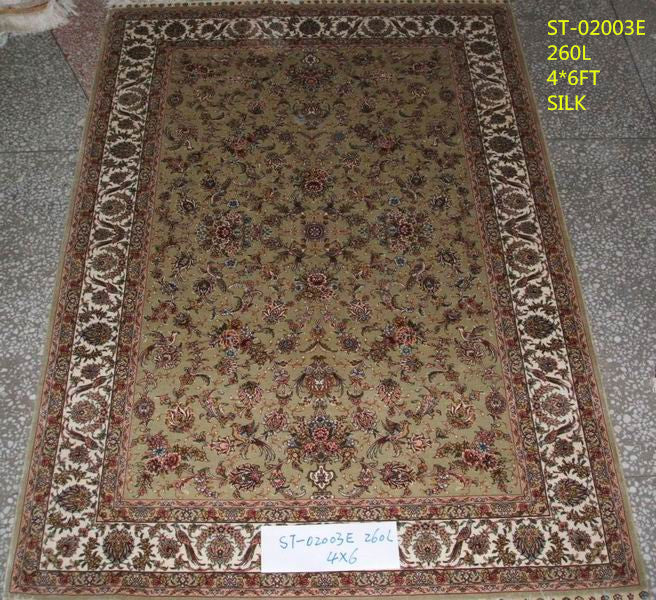 Real silk carpet ST 4X6 260L