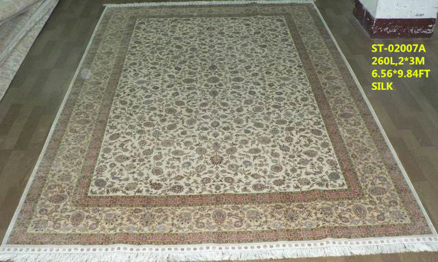 Real silk carpet ST