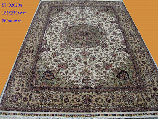 Real silk carpet  ST 6X9