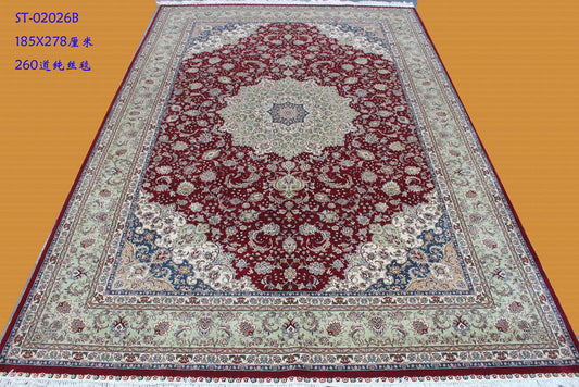 Real silk carpet  ST 6X9
