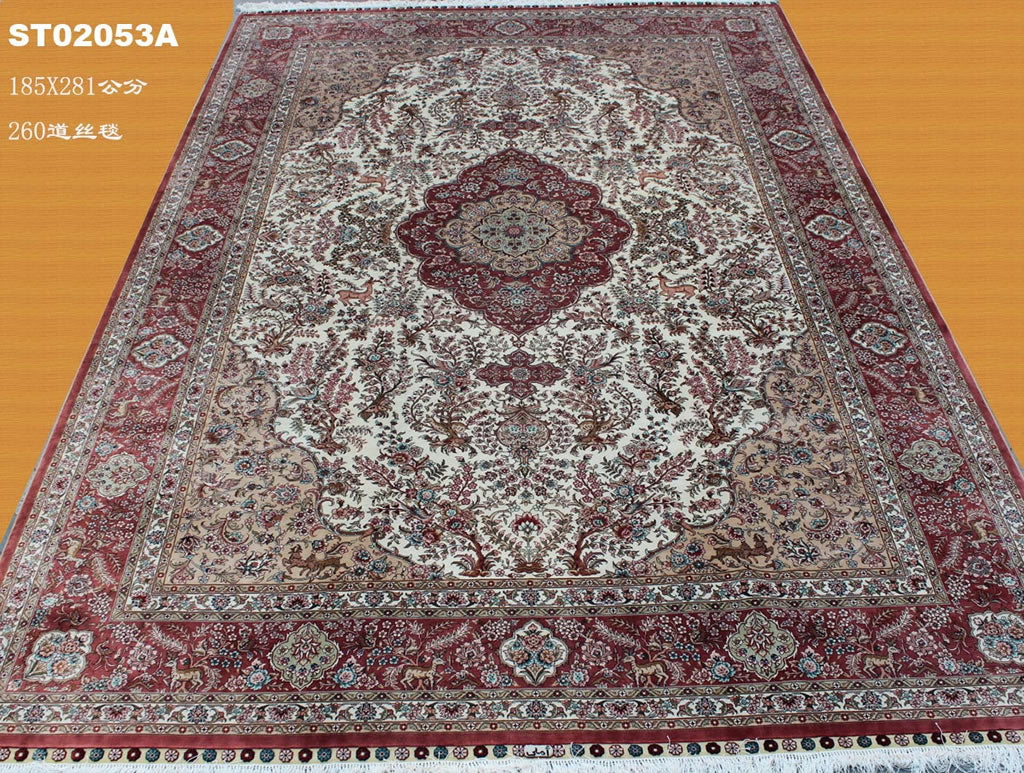 Real silk carpet  ST 6X9
