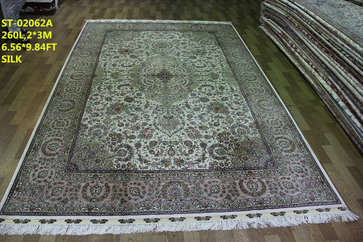 Real silk carpet ST