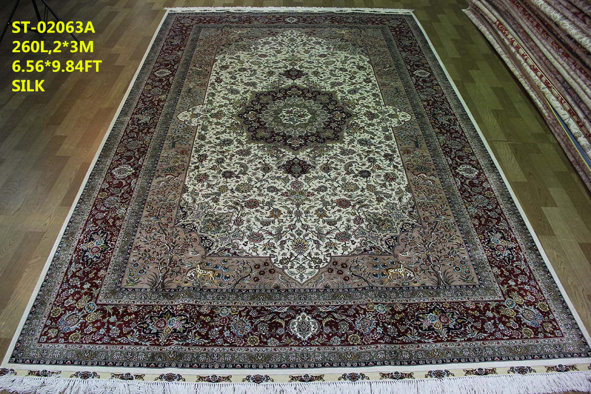 Real silk carpet  ST 260L