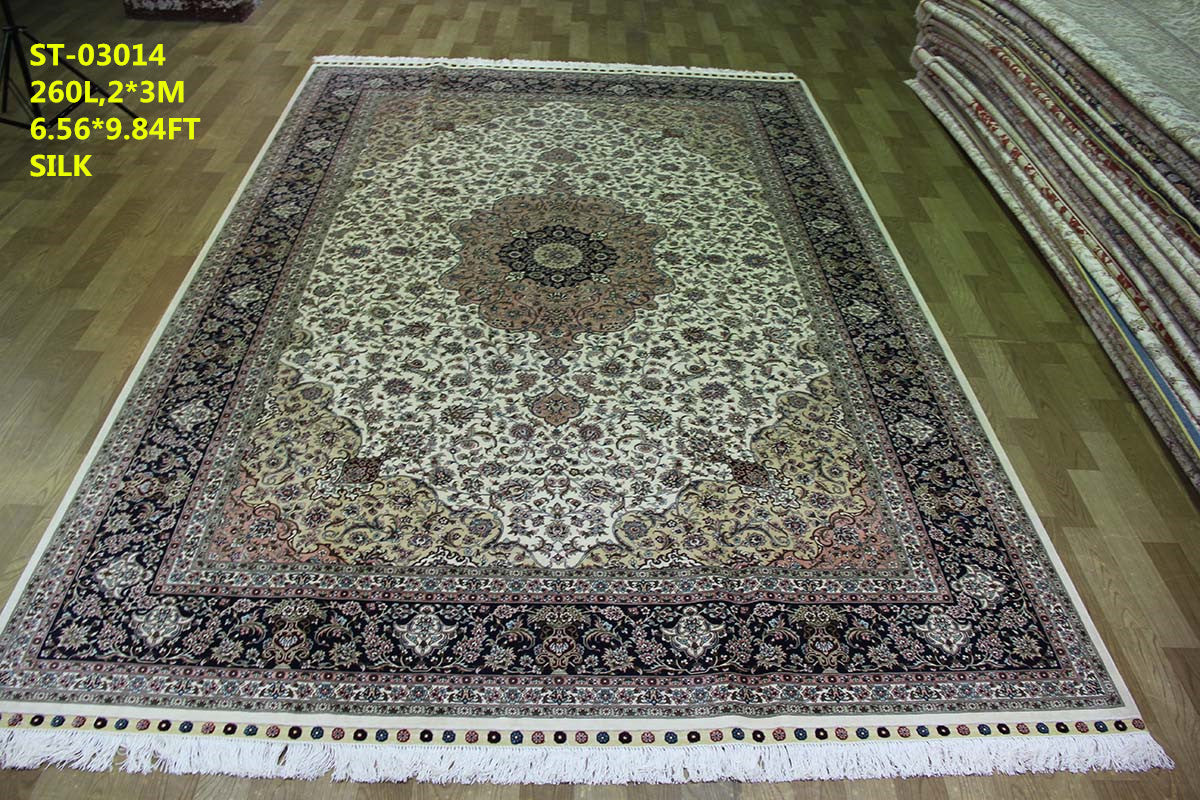 Real silk carpet ST