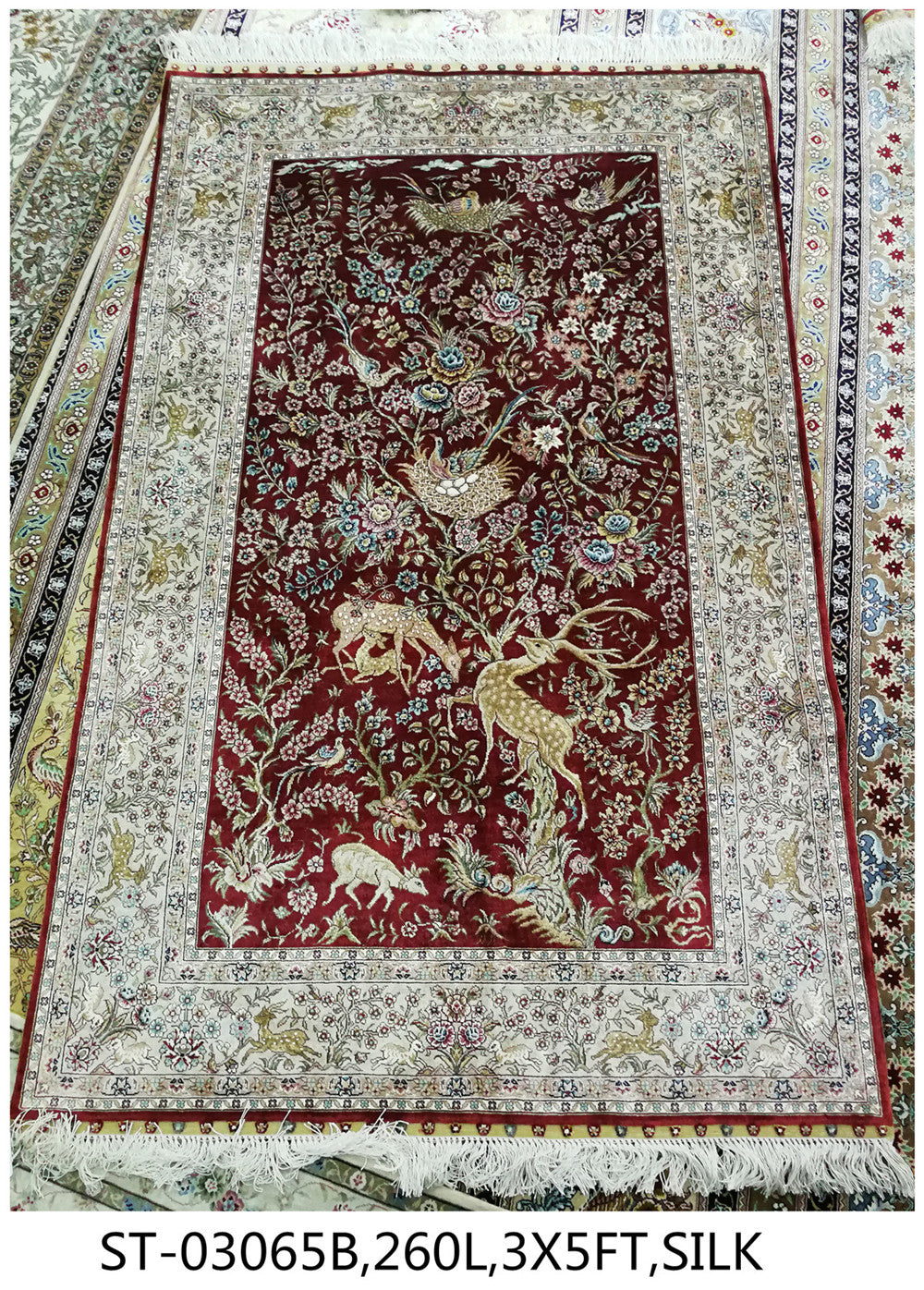 Real silk carpet ST 260L 3X5