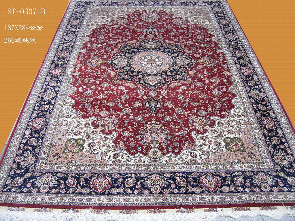 Real silk carpet  ST 6X9