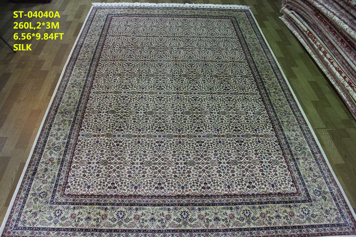 Real silk carpet ST