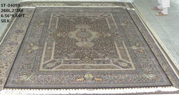 Real silk carpet ST