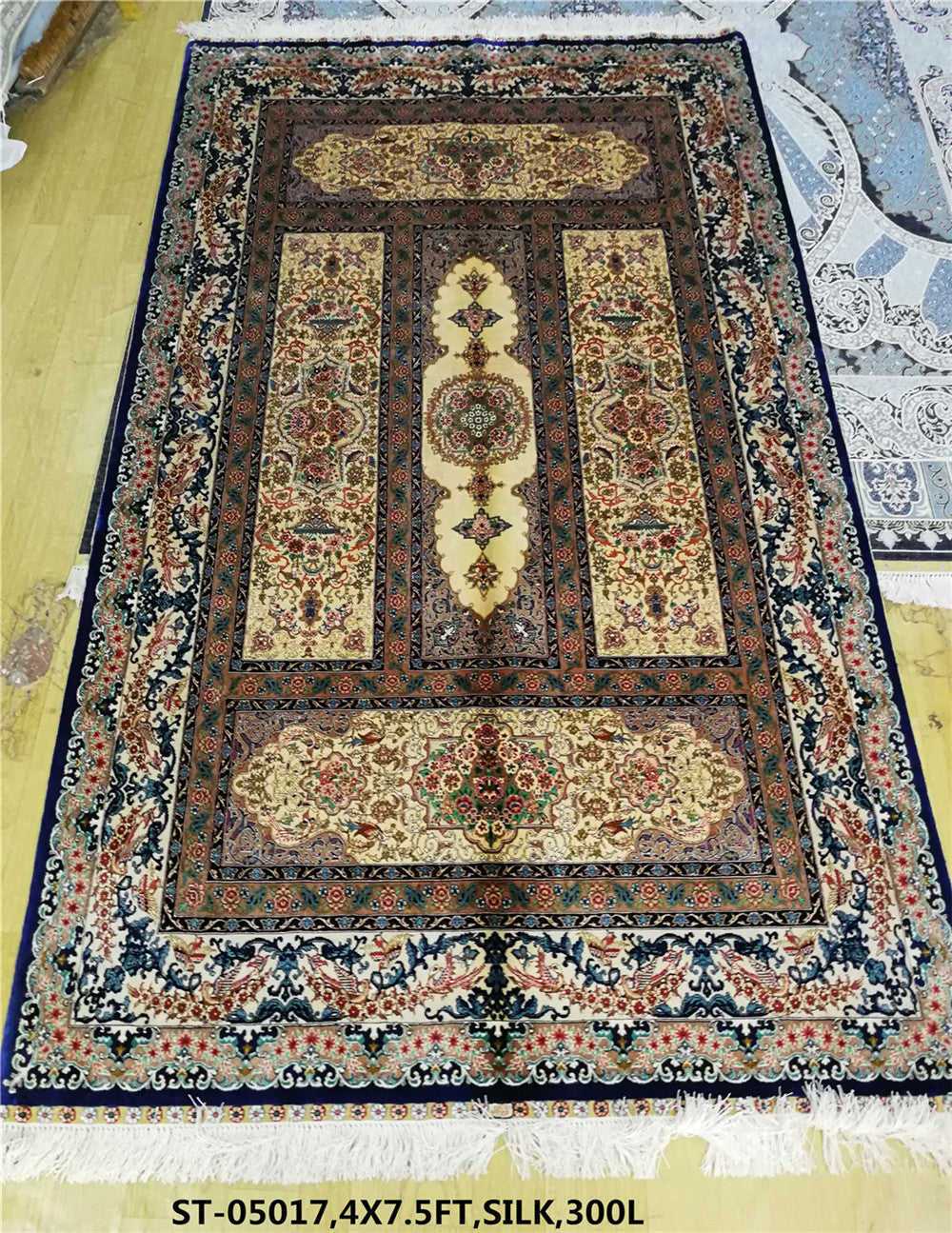 Real silk carpet ST 4X6 260L