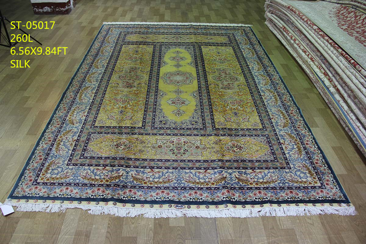 Real silk carpet ST