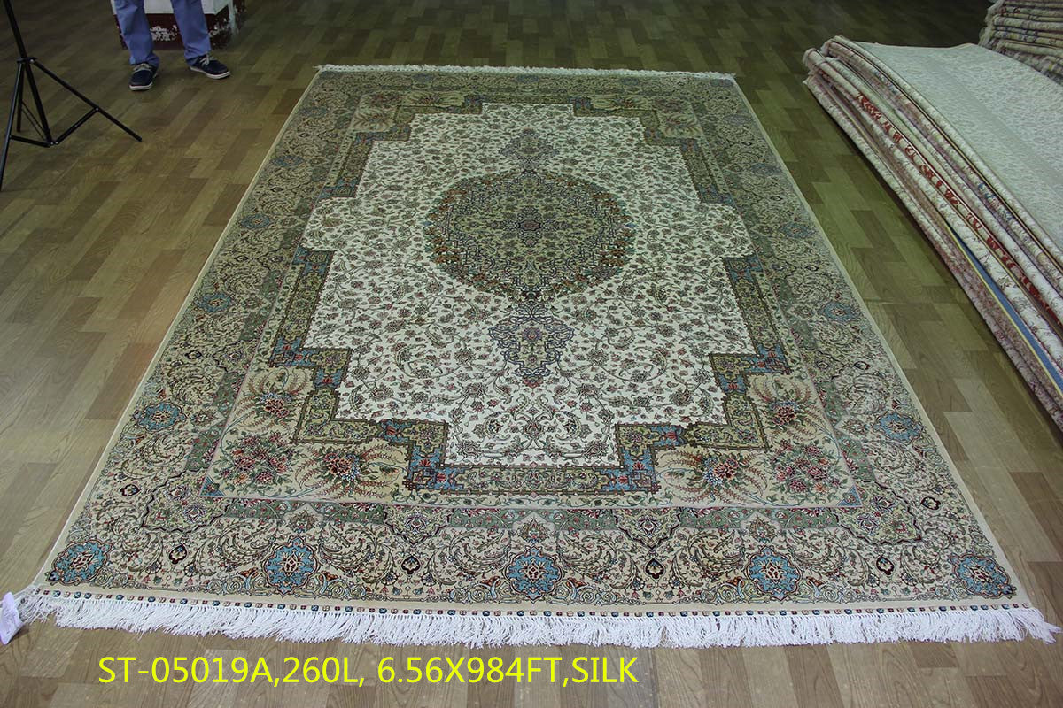 Real silk carpet ST