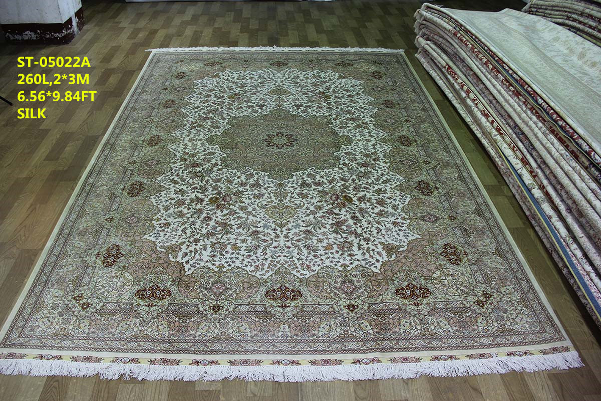 Real silk carpet ST