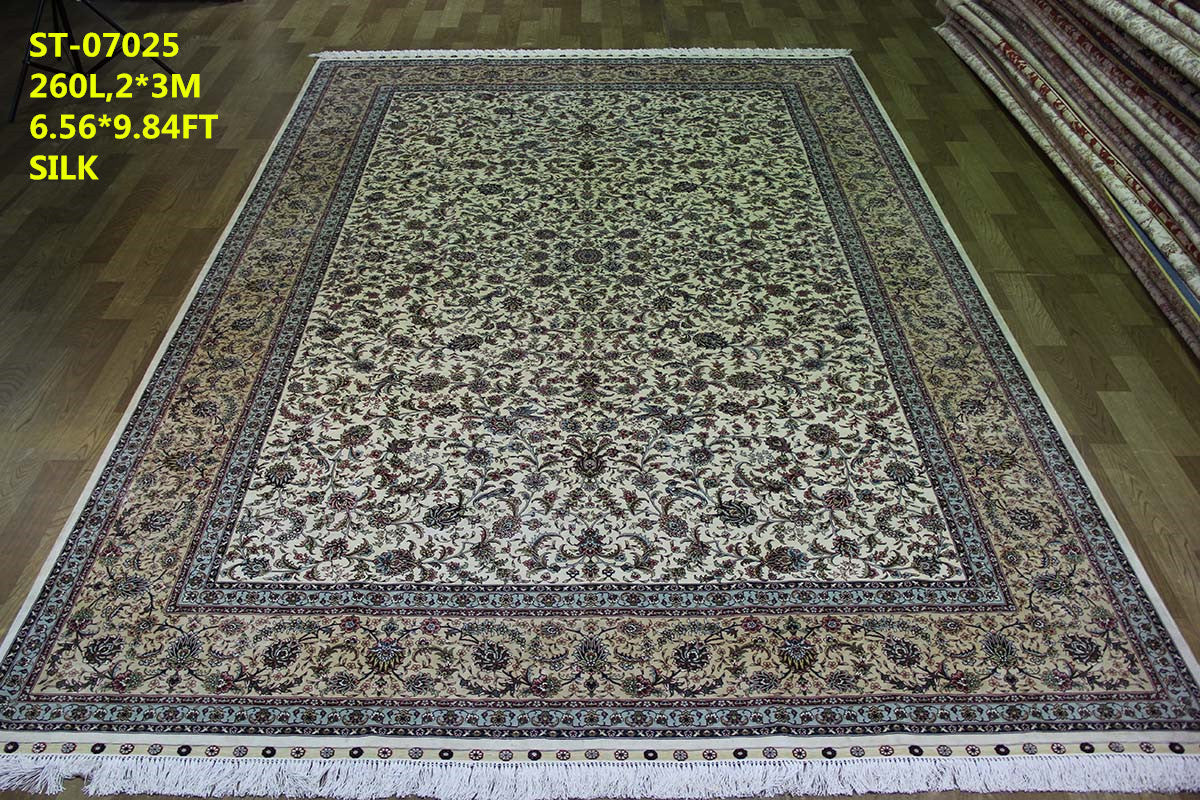 Real silk carpet ST