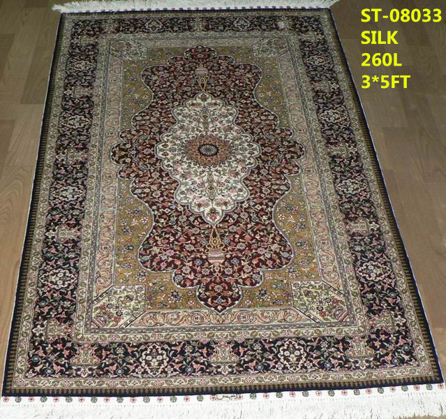 Real silk carpet ST 260L 3X5