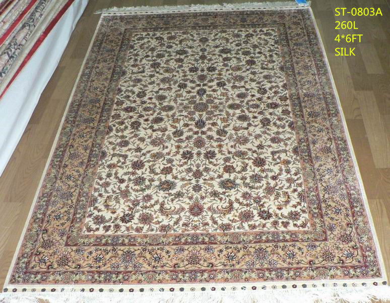 Real silk carpet ST 4X6 260L