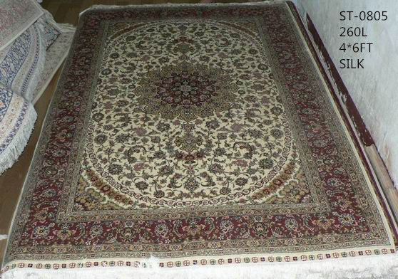 Real silk carpet ST 4X6 260L