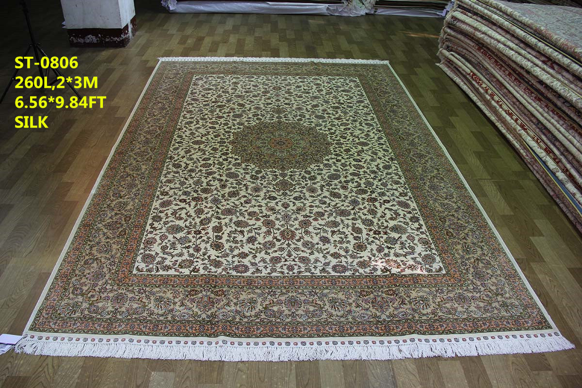 Real silk carpet ST