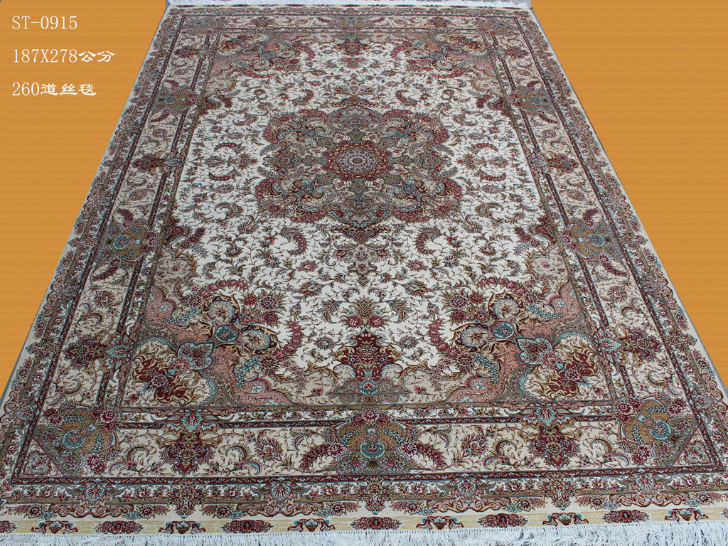 Real silk carpet  ST 6X9