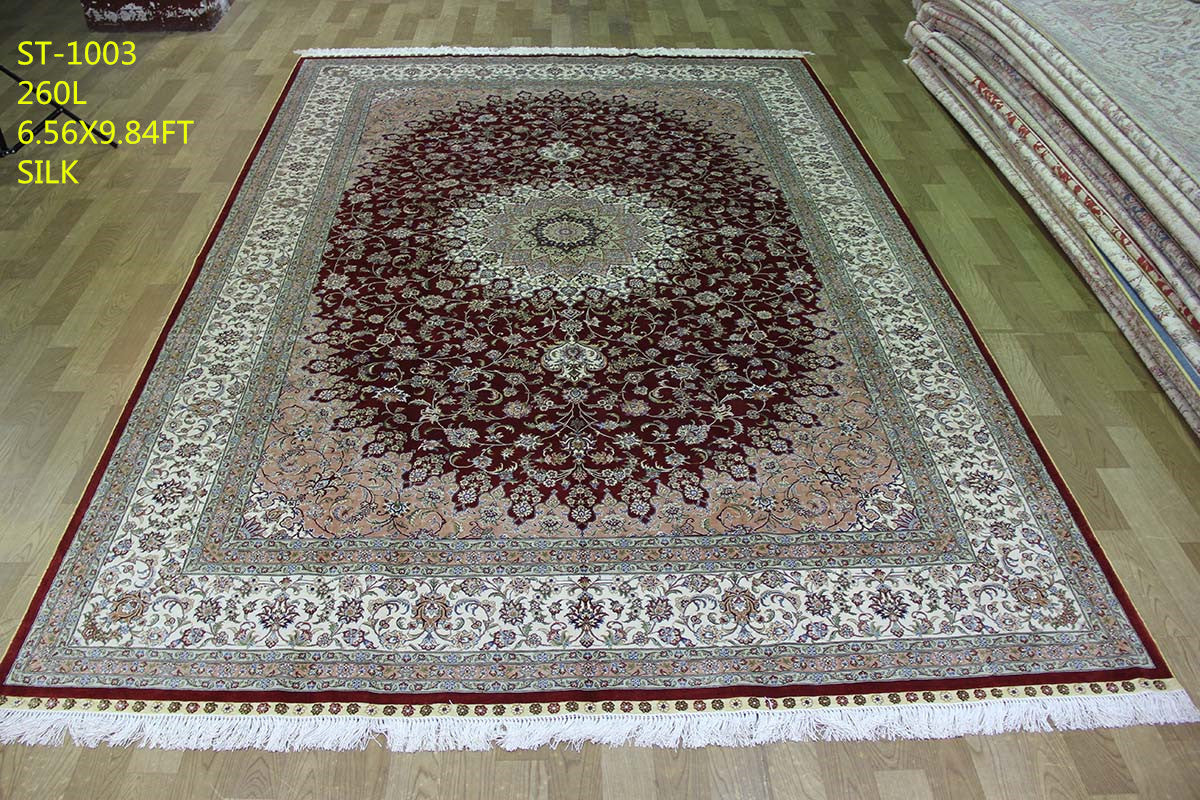 Real silk carpet ST