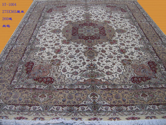 Real silk carpet ST 9X12