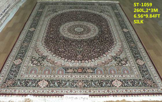 Real silk carpet ST