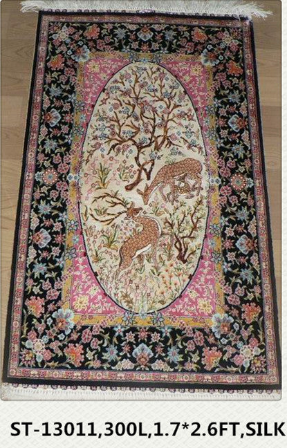 Real silk carpet ST 300L 1.7X2.6 S