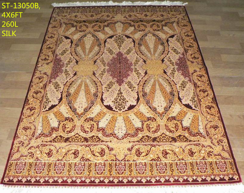 Real silk carpet ST  300L 4X6