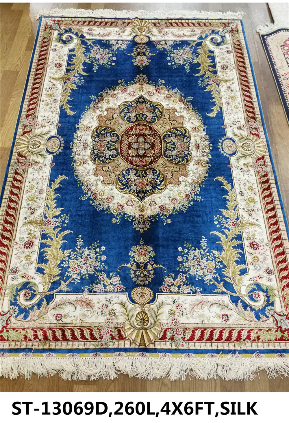 Real silk carpet ST  300L 4X6