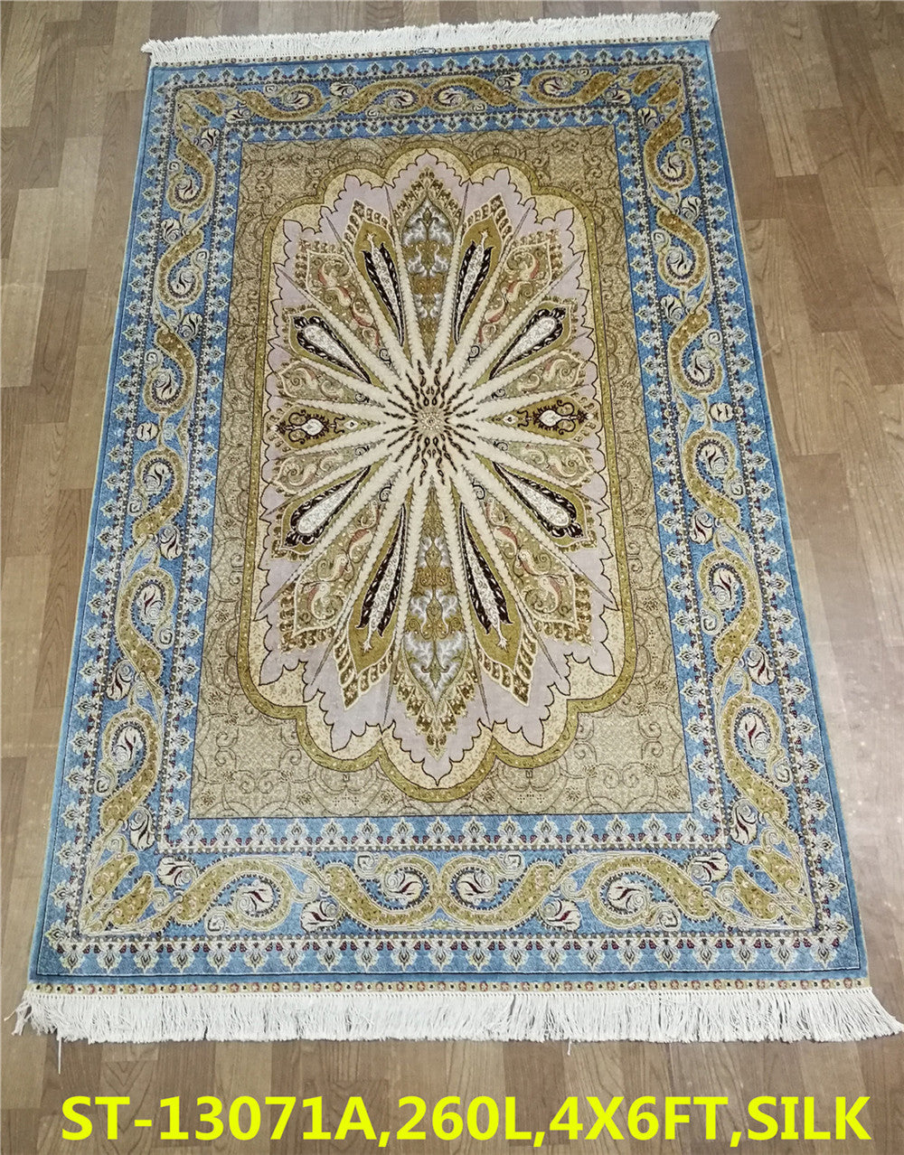 Real silk carpet ST  300L 4X6