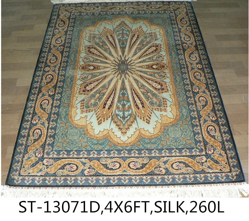 Real silk carpet ST  300L 4X6