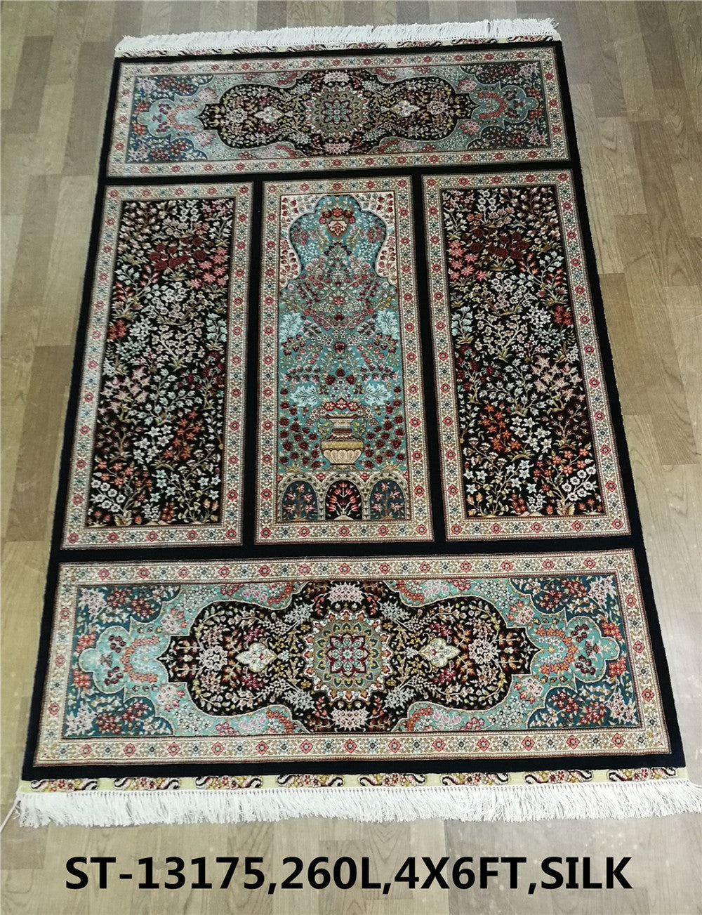 Real silk carpet ST  300L 4X6