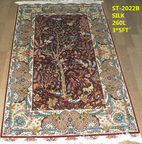 Real silk carpet ST 260L 3X5