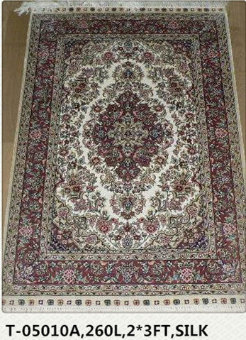 Real silk carpet ZT 260L 2X3