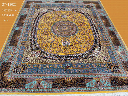 Real silk carpet Z 6.56X9.84